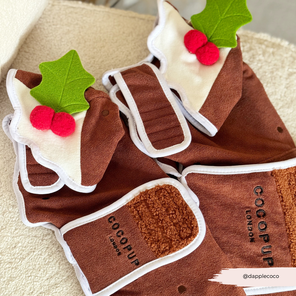 PERSONALISED Christmas Pudding Drying Robe
