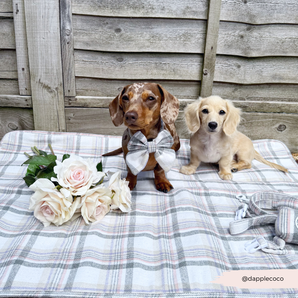 PERSONALISED Travel Mat - Oxford Plaid