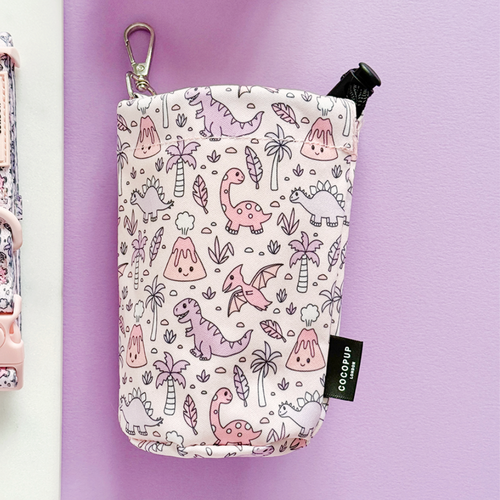 Drawstring Treat Pouch - Princess Dino