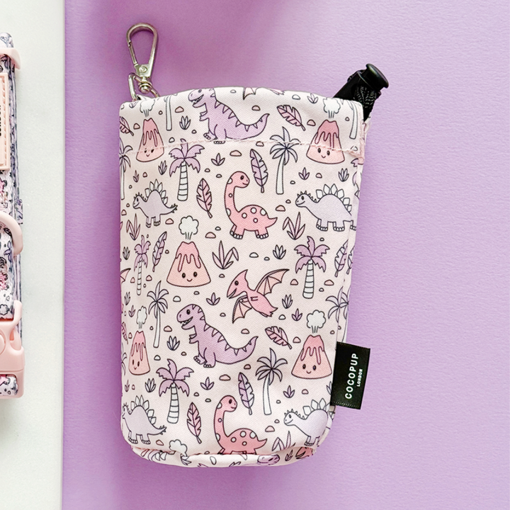 Drawstring Treat Pouch - Princess Dino