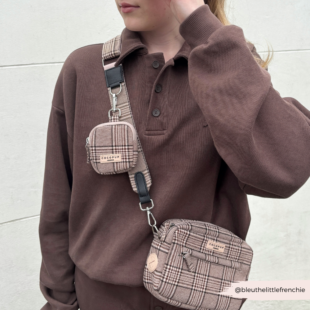 Treat Pouch - Pup Plaid