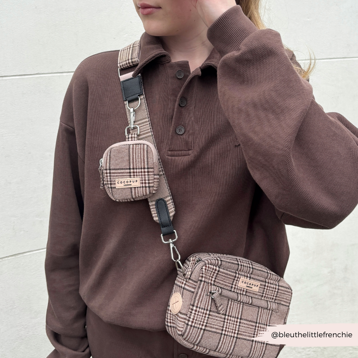 Treat Pouch - Pup Plaid