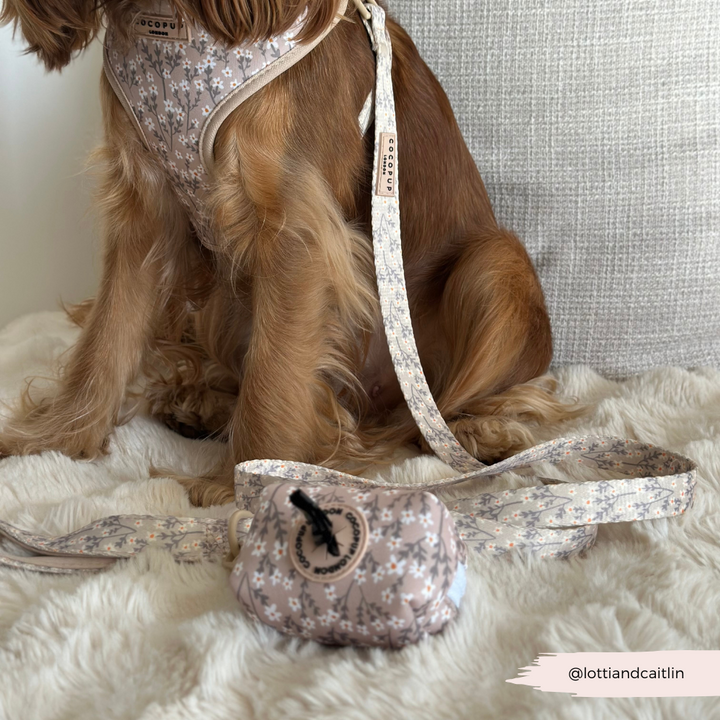 Nude Flowers Poop Bag Holder