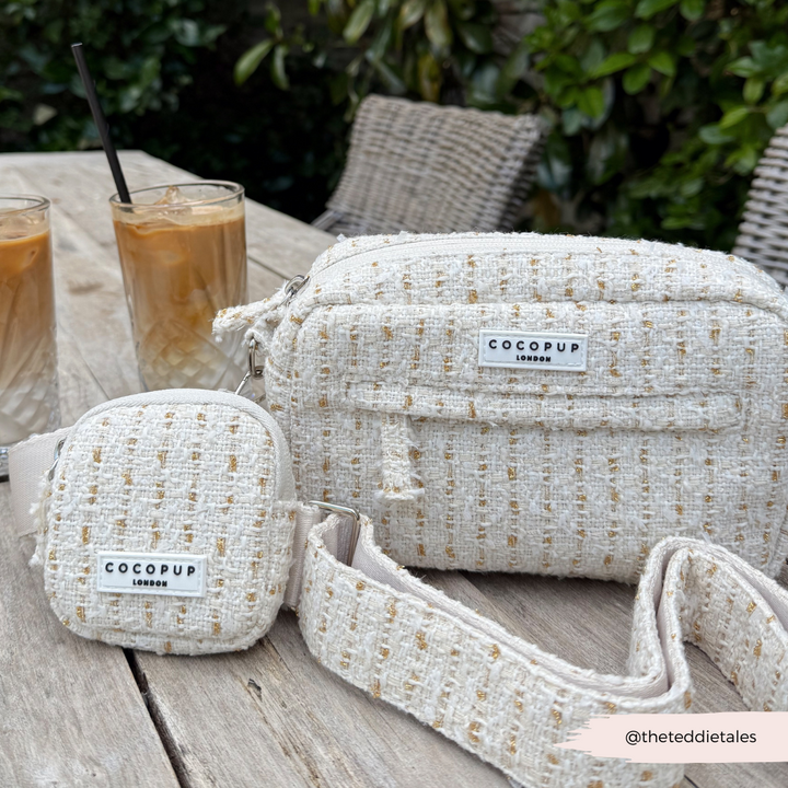 Treat Pouch - Vanilla Textured Tweed