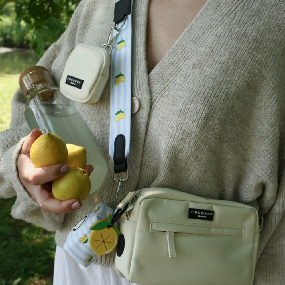 Luxe Dog Walking Bag Bundle - Living La Vida Lemon