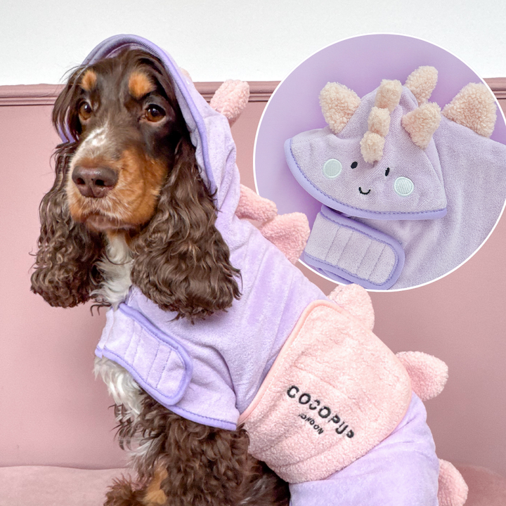 PERSONALISED Nessie the Dino Drying Robe