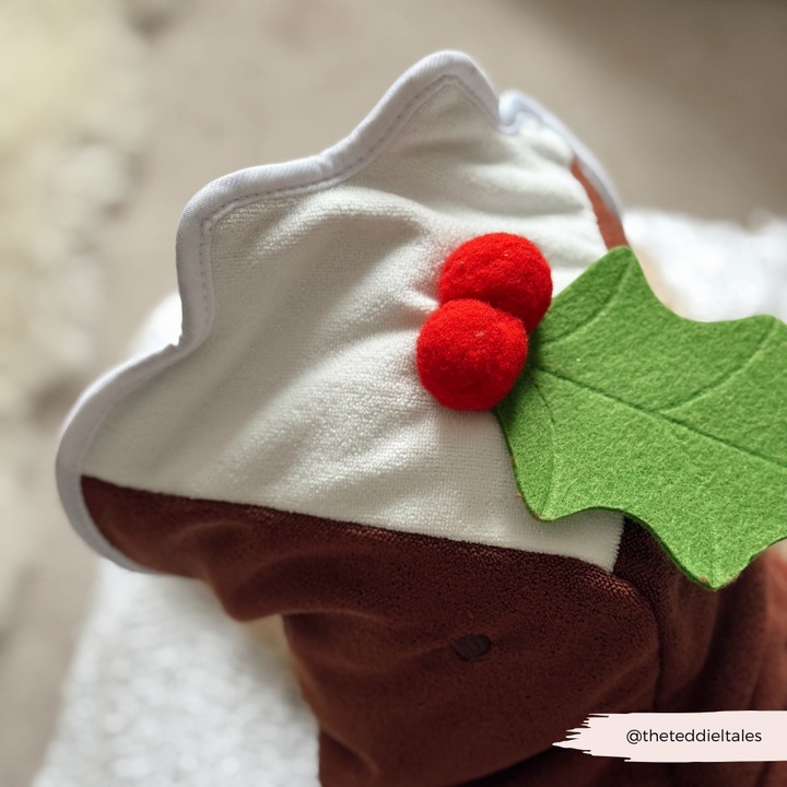 PERSONALISED Christmas Pudding Drying Robe