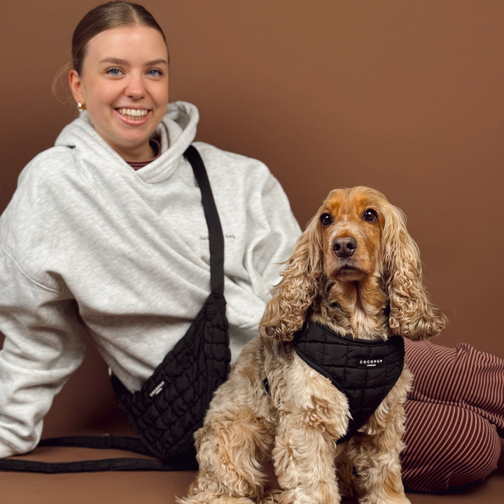 Onyx Quilted Adjustable Neck HARNESS