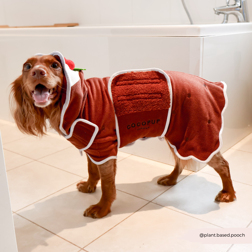 PERSONALISED Christmas Pudding Drying Robe