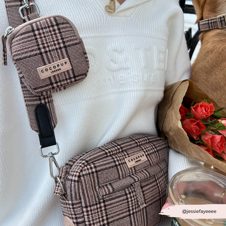 Treat Pouch - Pup Plaid