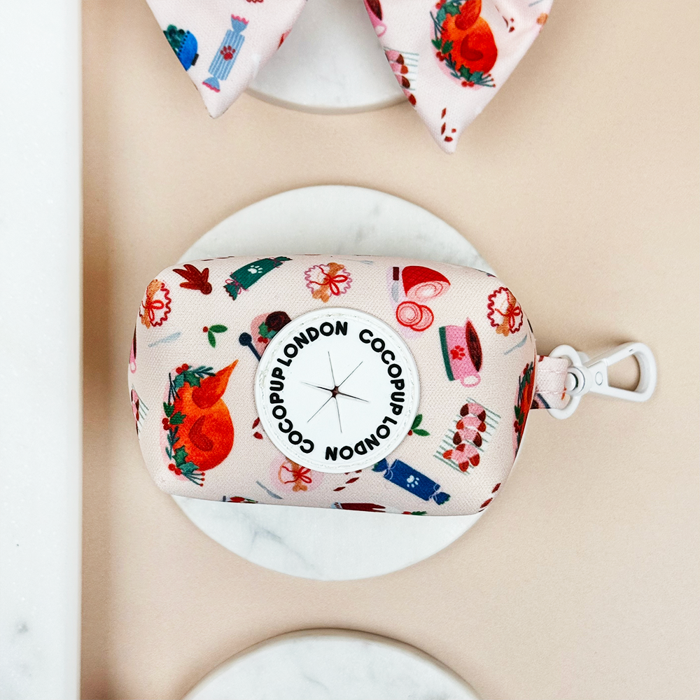 Cracking Christmas Dinner Poop Bag Holder