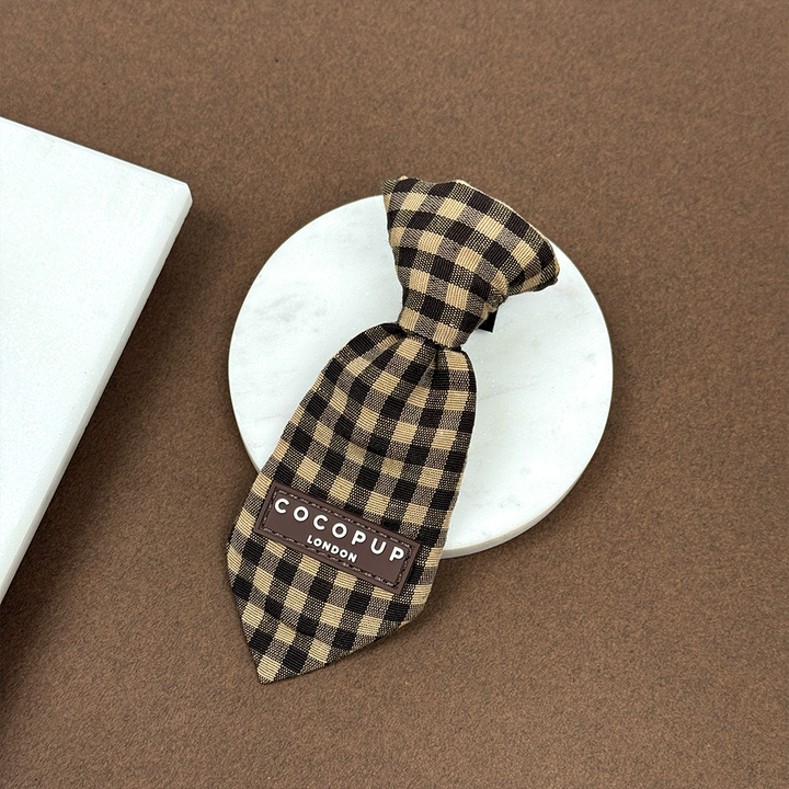 Cotswold Check Dog Tie