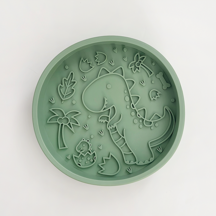 Silicone Slow Feed Dog Bowl - Dinopaws