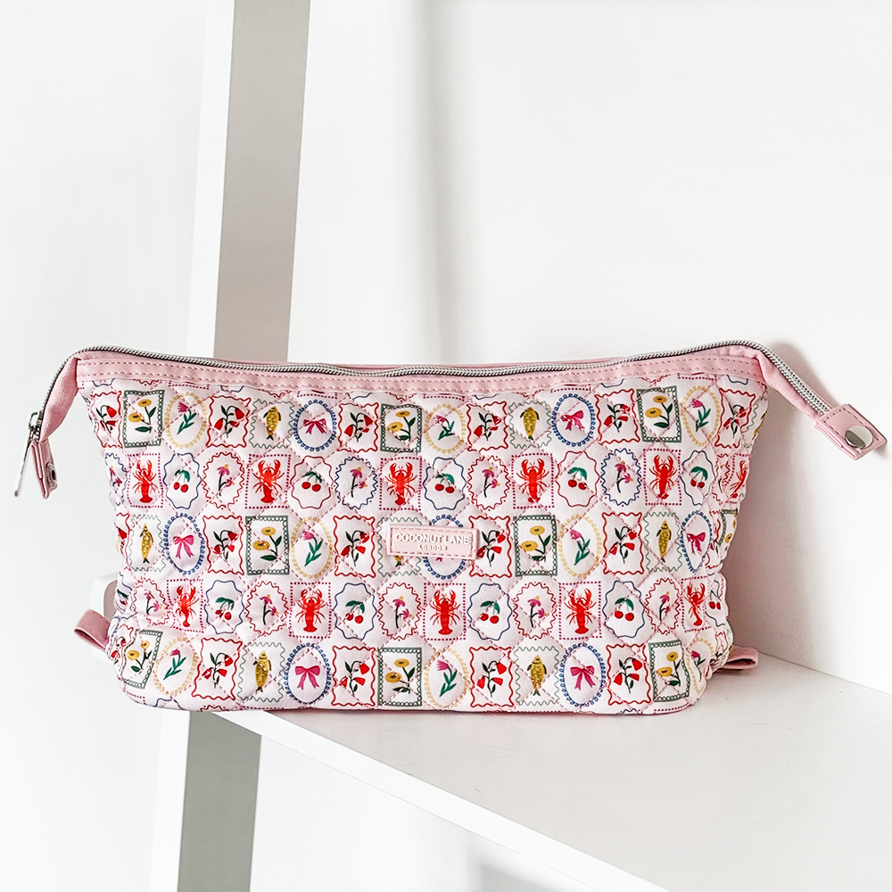 Dolce Vita Expandable Makeup Bag - By Coconut Lane