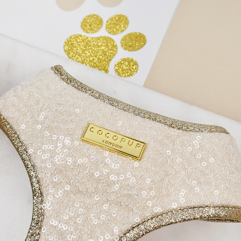 Limited Edition Sparkle Season Gold Adjustable Neck HARNESS