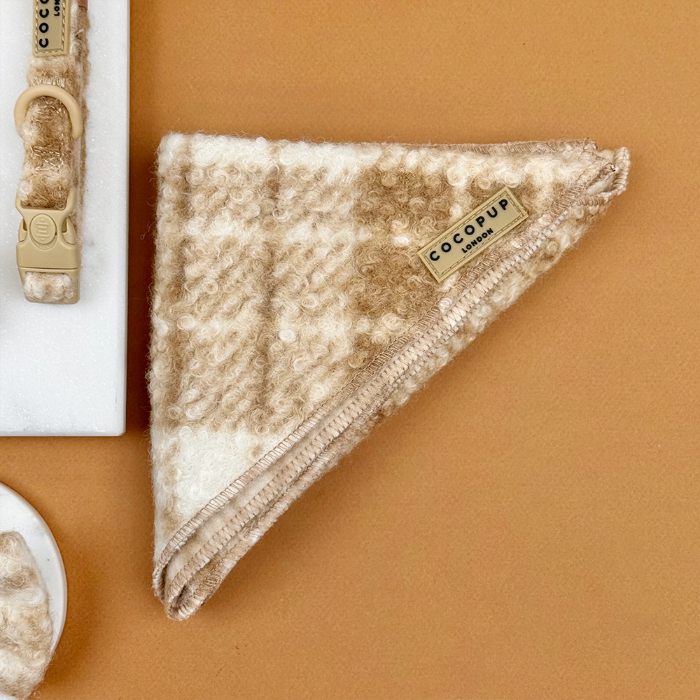Highland Fleece Bandana - Oatmeal