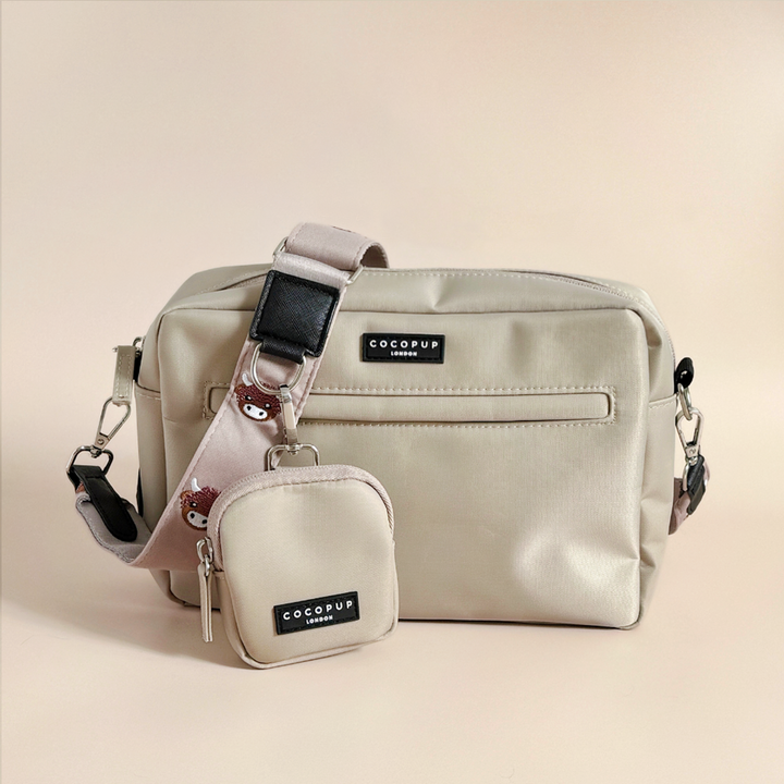 LARGE Dog Walking Caramel Latte Bag Bundle - Harold the Highland Cow