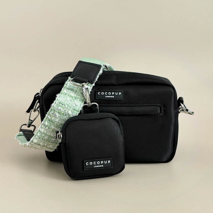 Dog Walking Bag Bundle - Matcha Textured Tweed