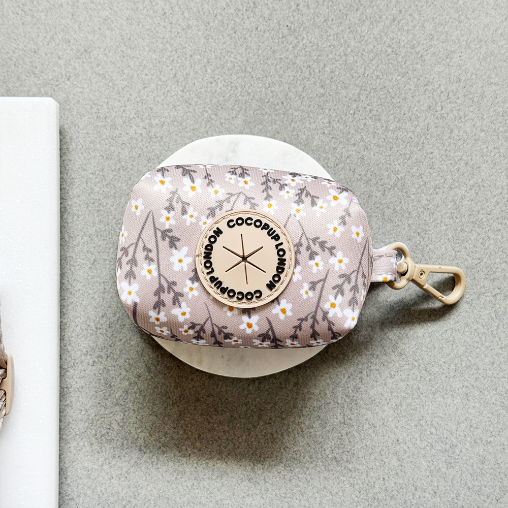 Nude Flowers Poop Bag Holder