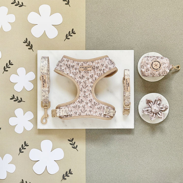 Nude Flowers Adjustable Neck HARNESS