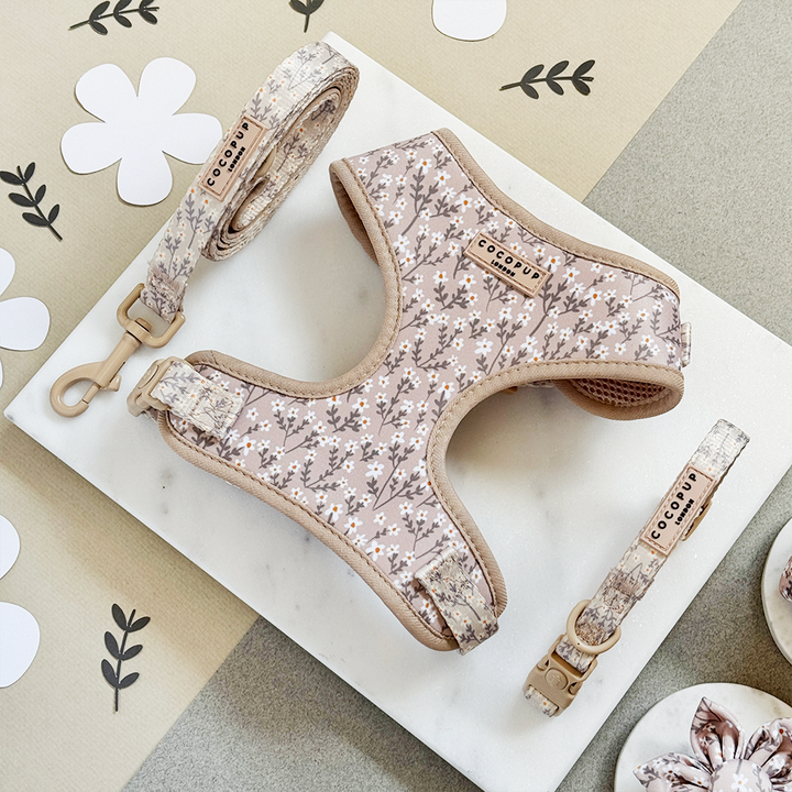 Nude Flowers Adjustable Neck HARNESS