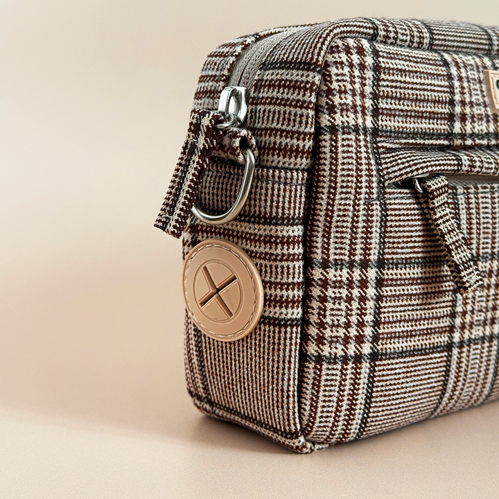 Dog Walking Bag - Pup Plaid