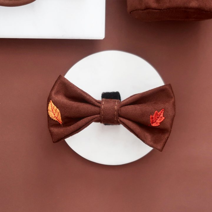 Pawtumn Leaves Bow Tie