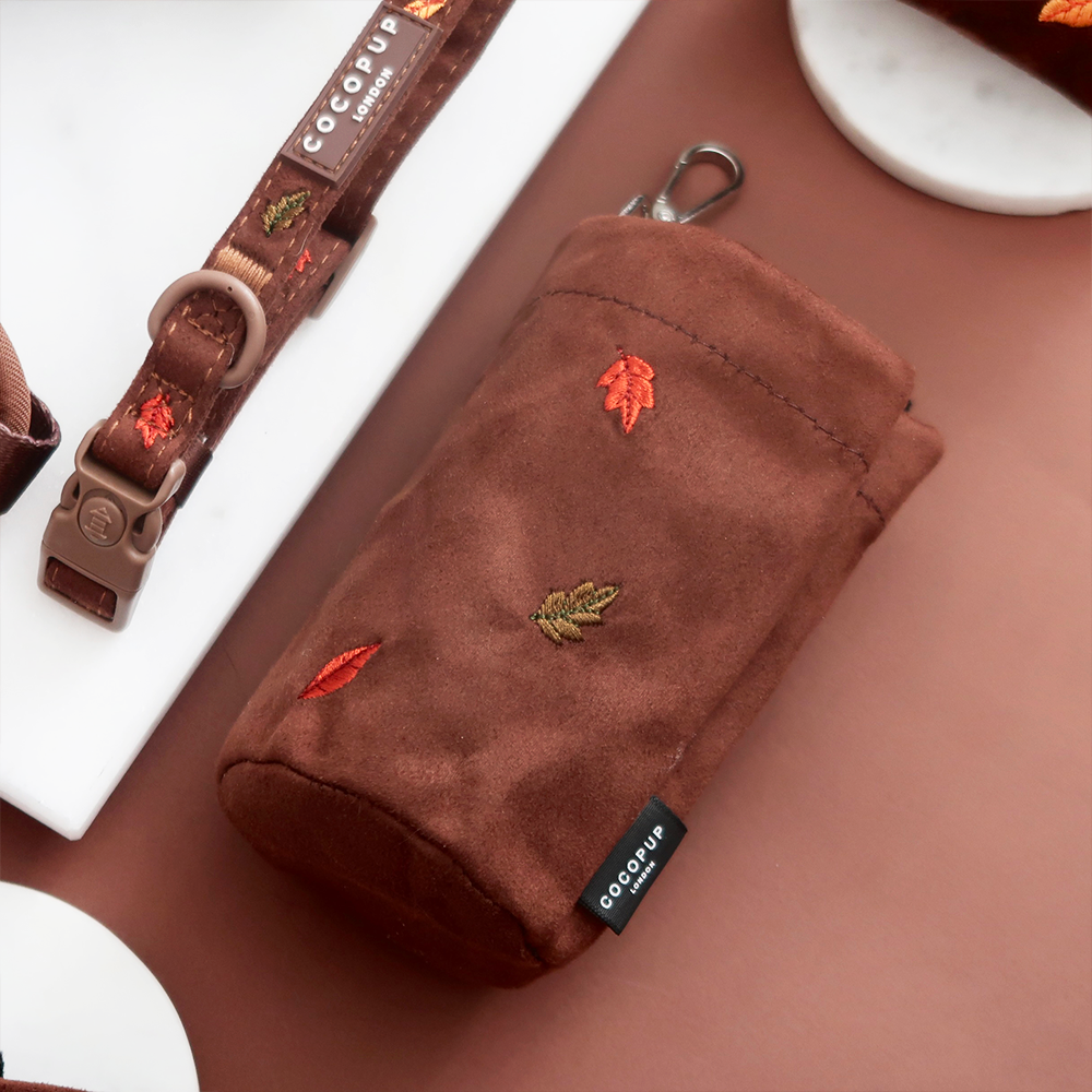 Drawstring Treat Pouch - Pawtumn Leaves