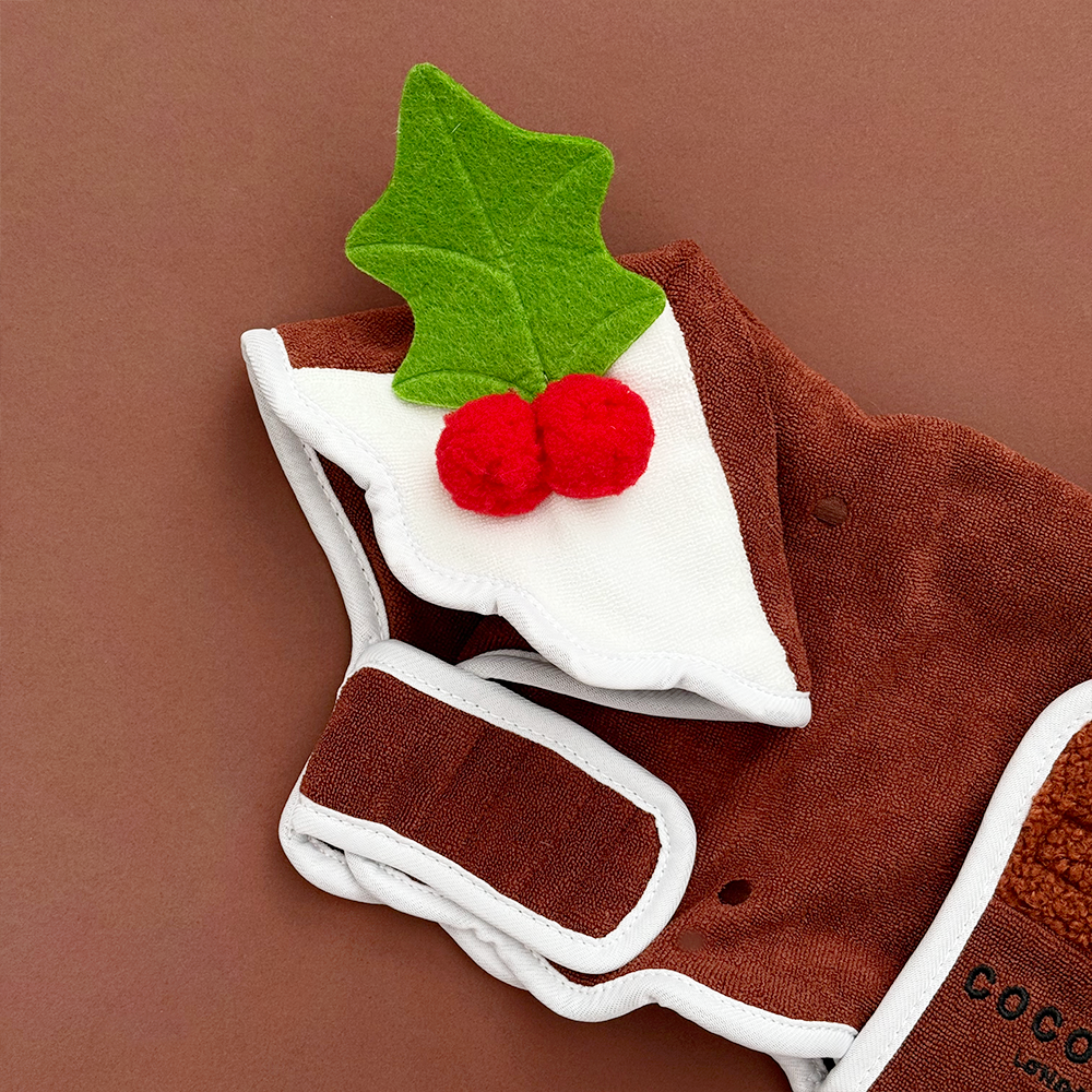 PERSONALISED Christmas Pudding Drying Robe