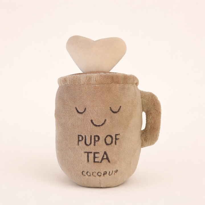 Pup of Tea Dog Toy