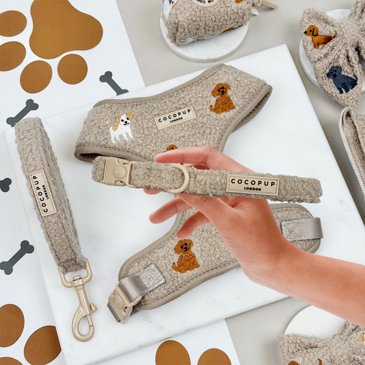 COLLAR - Mocha Teddy