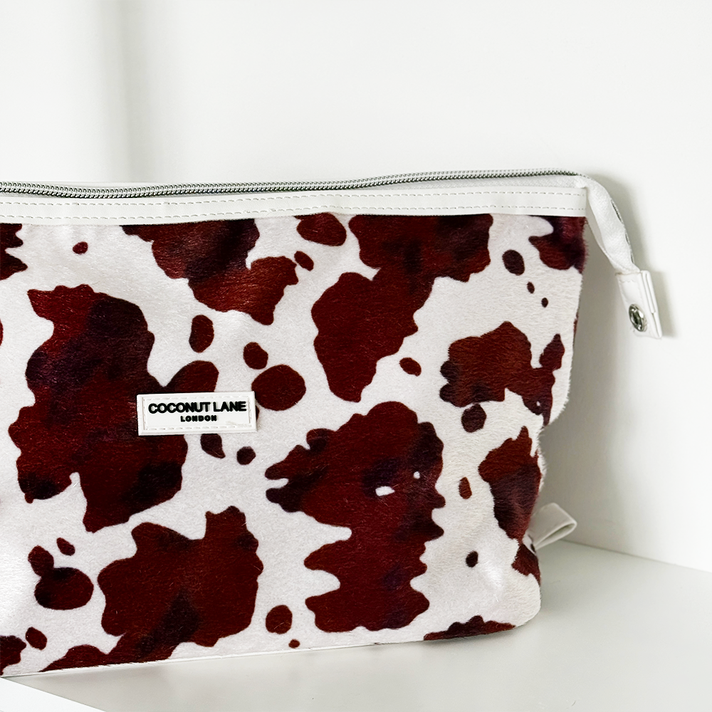 Rodeo Pup Expandable Makeup Bag - By Coconut Lane