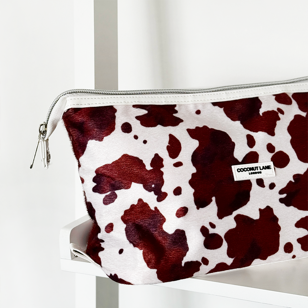 Rodeo Pup Expandable Makeup Bag - By Coconut Lane