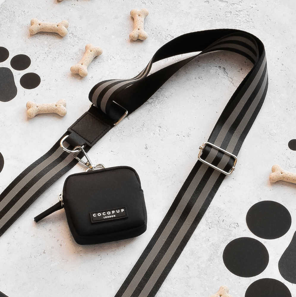 LARGE Build Your Own Dog Walking Bag - Black Bag