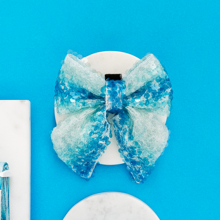 Seaside Shimmer Sailor Bow Tie