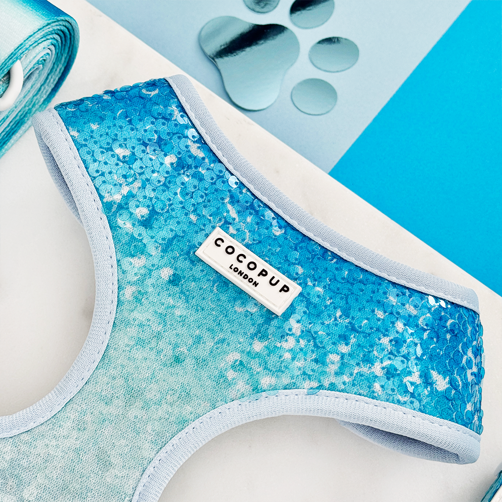 Seaside Shimmer Adjustable Neck HARNESS