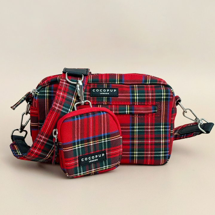 Dog Walking Bag Bundle - Tartan