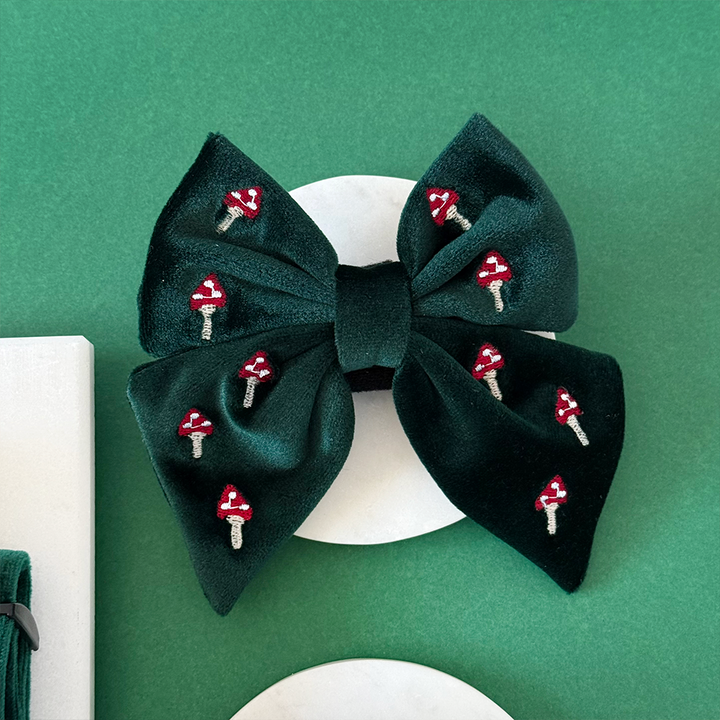 Toadstool Trails Sailor Bow Tie