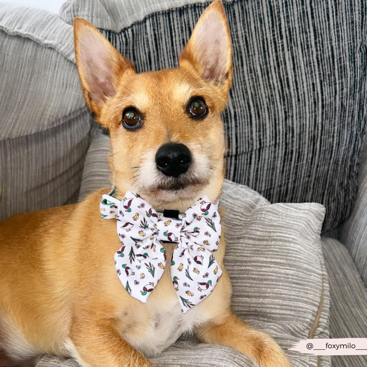 Puddle Pup Sailor Bow Tie
