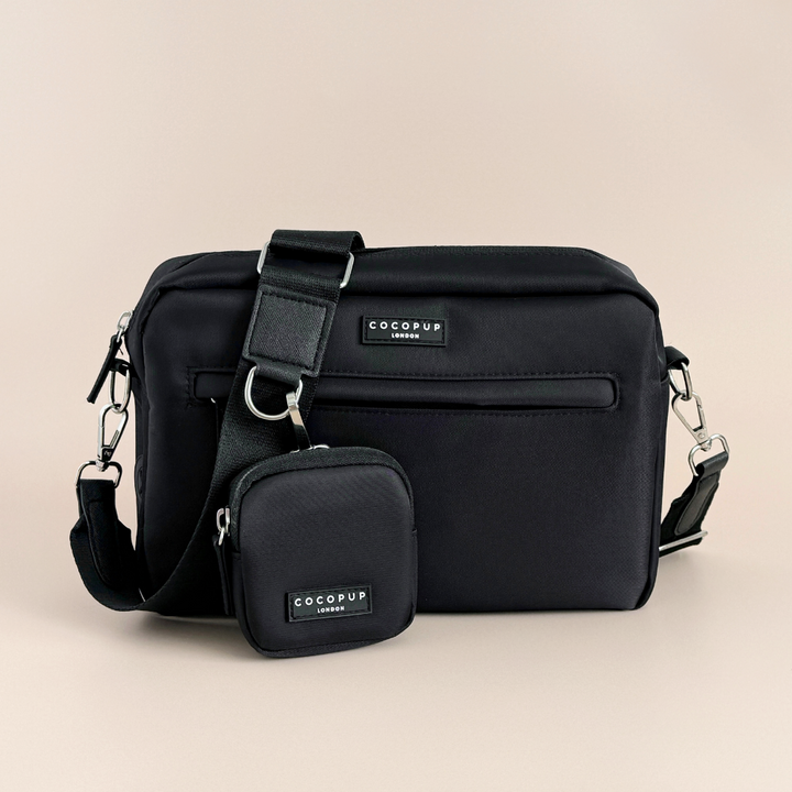 Large Dog Walking Black Bag Bundle - Plain Black