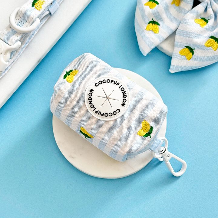 Living La Vida Lemon Poop Bag Holder
