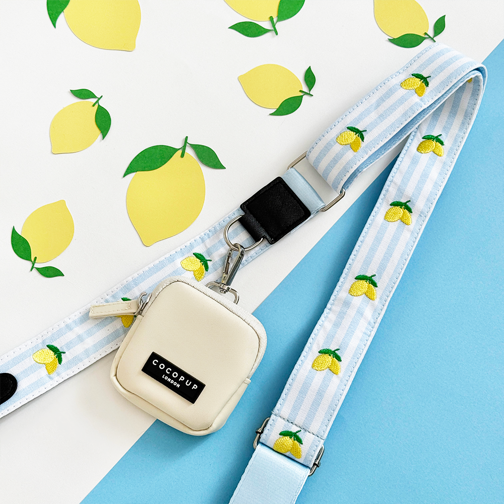 Luxe Dog Walking Bag Bundle - Living La Vida Lemon