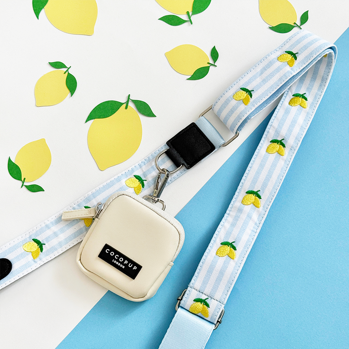 Luxe Dog Walking Bag Bundle - Living La Vida Lemon