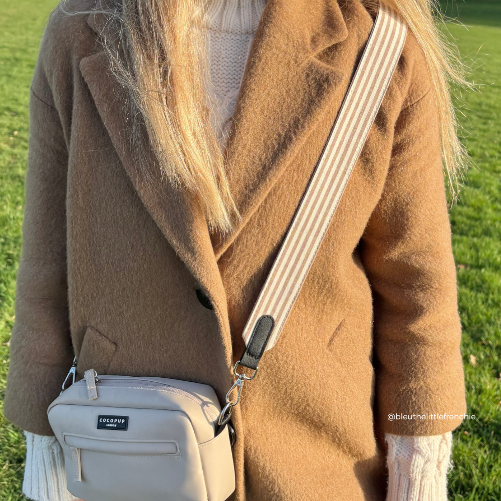 Dog Walking Caramel Latte Bag Bundle - London Linen