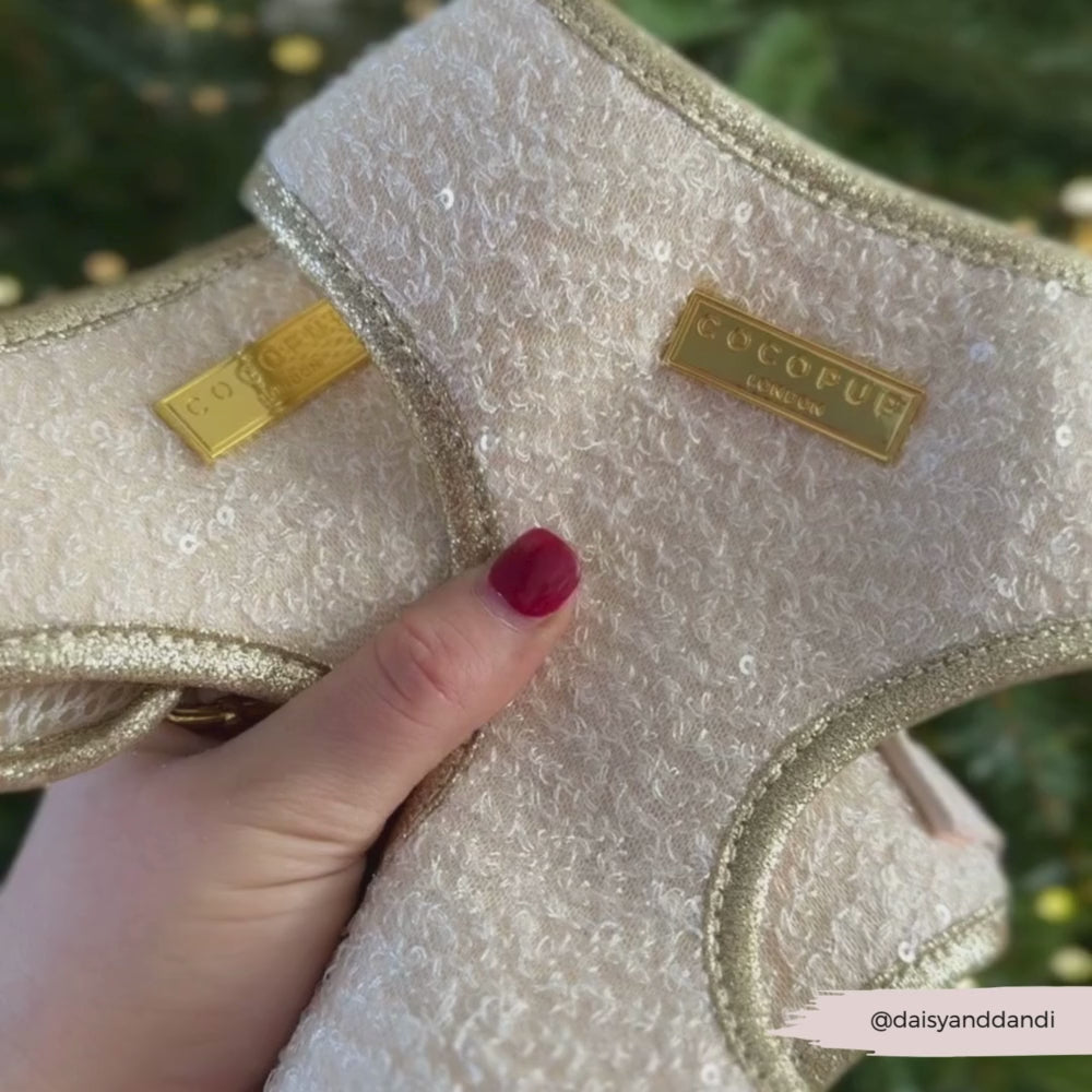 Limited Edition Sparkle Season Gold Adjustable Neck HARNESS