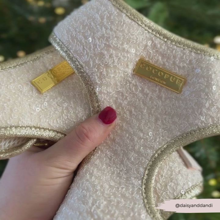 Limited Edition Sparkle Season Gold Adjustable Neck HARNESS